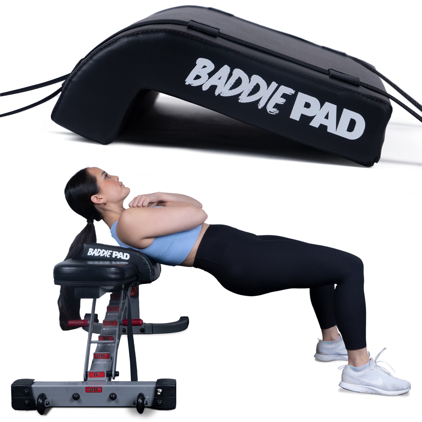 BaddiePad Hip Thrust Back Support Pad